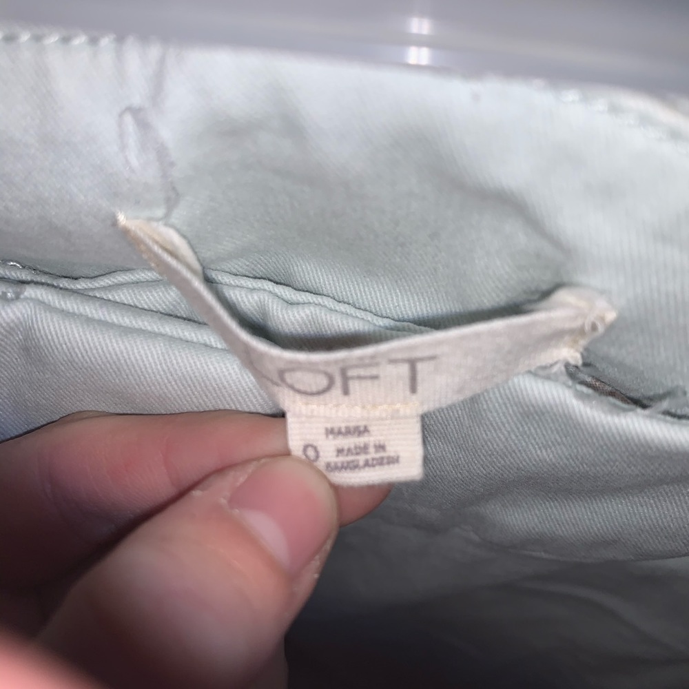 Loft chino pants